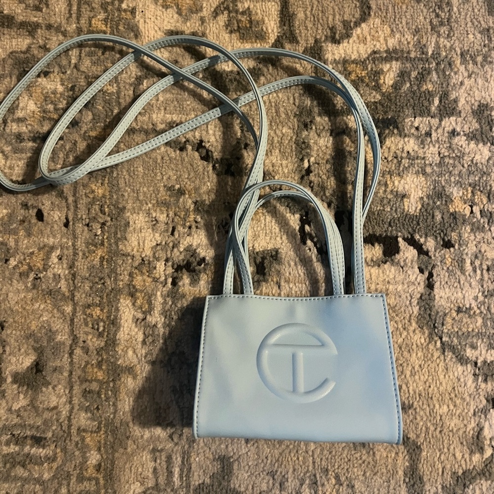 TELFAR Small Pool Blue Bag